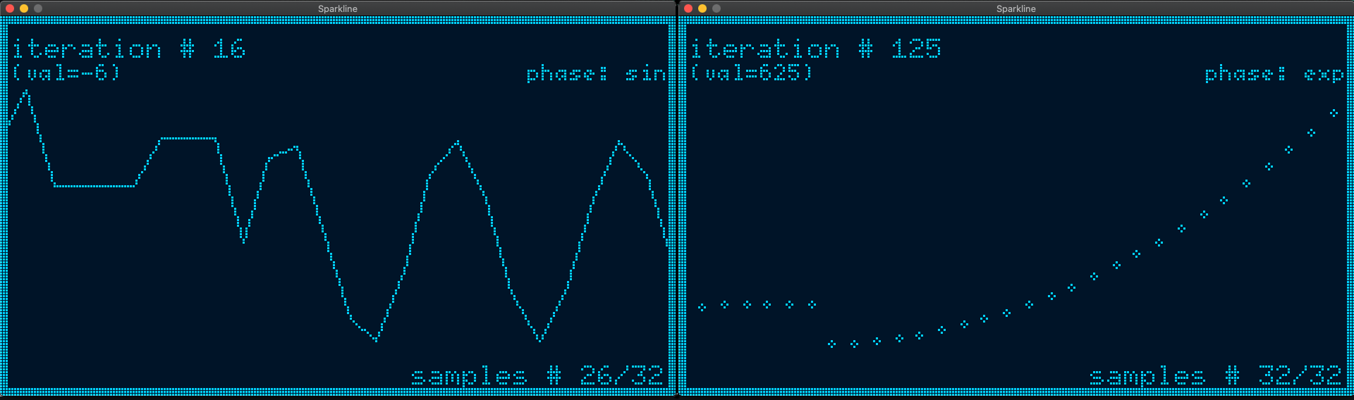 Visual demo on simulator