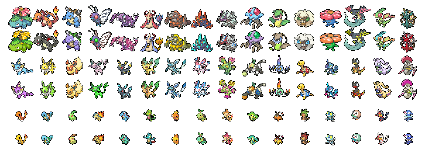 Pokésprite Gen 8 examples banner